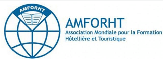 AMFORHT logo, World Association for Hospitality and Tourism Education and Training